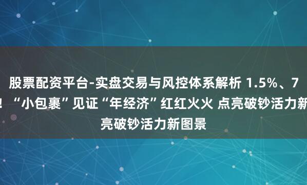 股票配资平台-实盘交易与风控体系解析 1.5%、7亿件!“小包裹”见证“年经济”红红火火 点亮破钞活力新图景